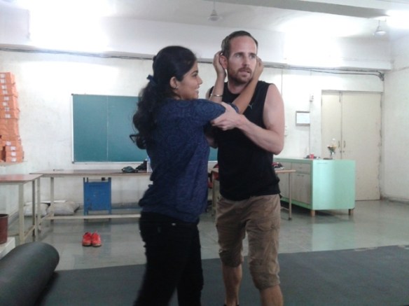 Martial Vout self-defence workshop at Saraswati College Navi Mumbai