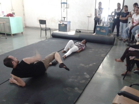 Martial Vout self-defence workshop at Saraswati College Navi Mumbai