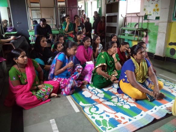 Martial Vout - Reality Gives workshop in Dharavi, India