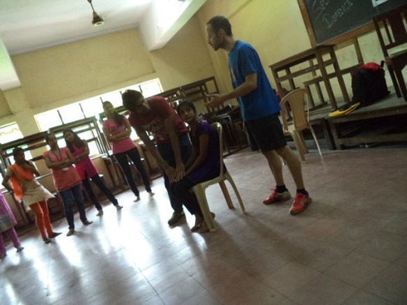 Martial Vout - Amedkar College workshop