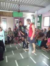 Dharavi workshop with Martial Vout, Reality Gives and USDF
