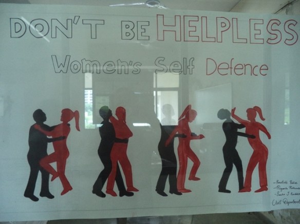 Martial Vout self-defence workshop at Saraswati College Navi Mumbai