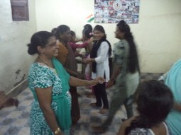 self-defence workshop with PROUD in Dharavi - Martial Vout