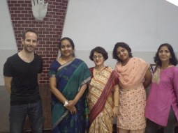 Self-defence workshop at Sophia College , Mumbai, with Martial Vout